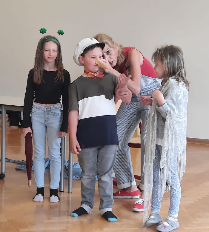 Besuch Mozartensemble in der Volksschule Pinsdorf