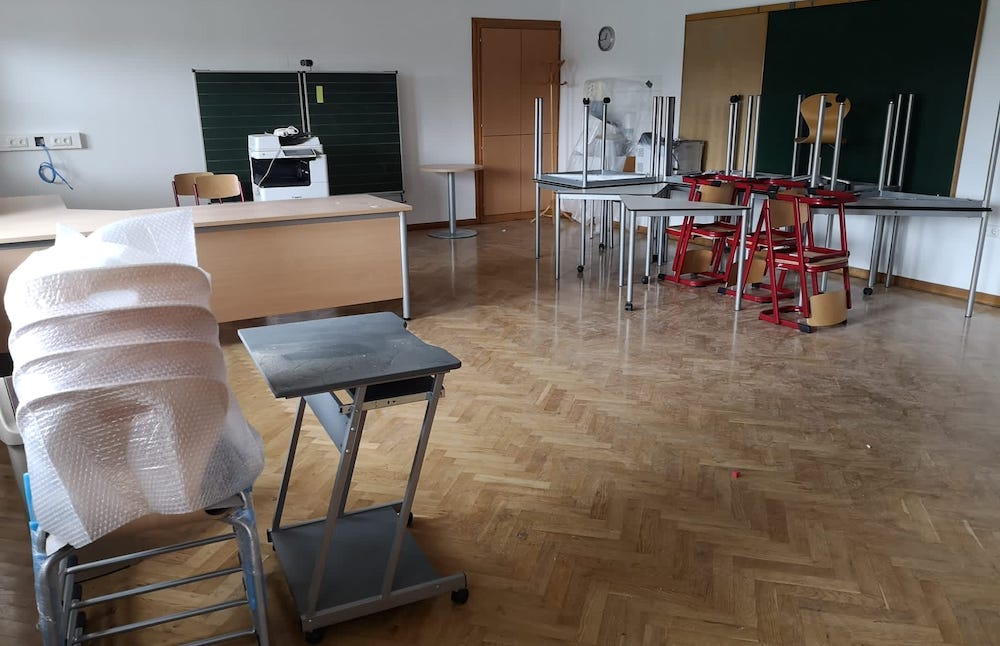 Schulumbau Volksschule Pinsdorf schreitet voran