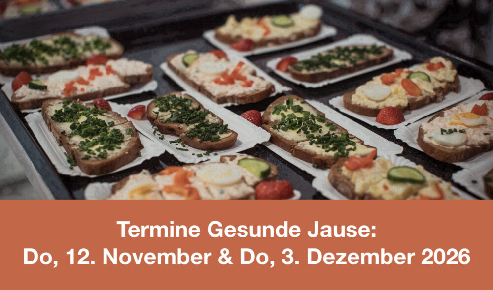 Termine Gesunde Jause